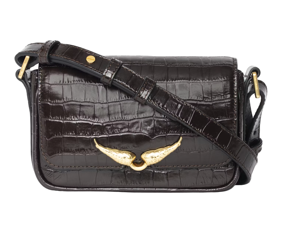Zadig & Voltaire- Le Zazi Embossed Croco
