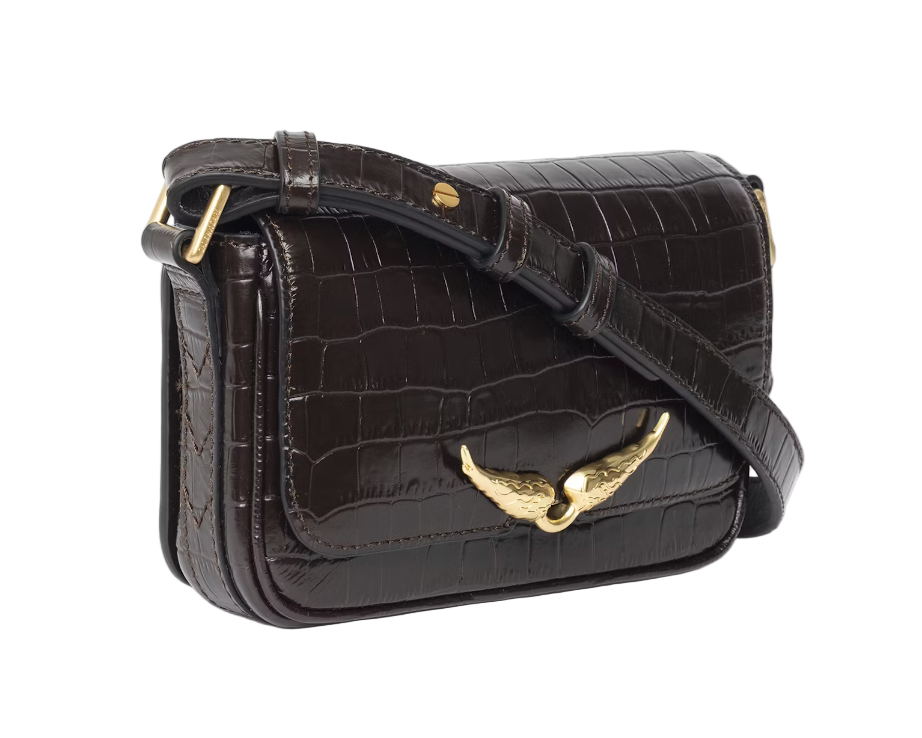 Zadig & Voltaire- Le Zazi Embossed Croco