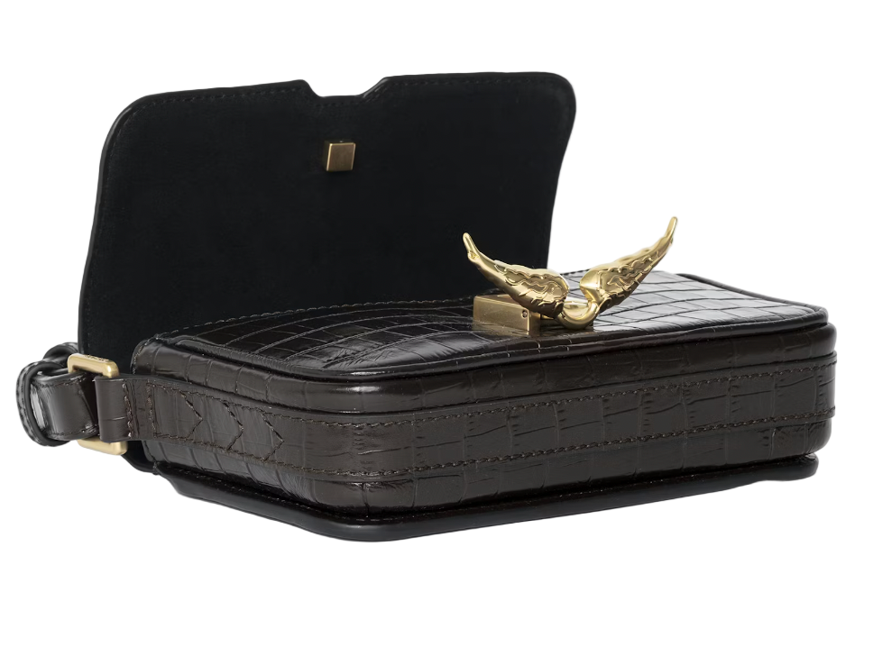 Zadig & Voltaire- Le Zazi Embossed Croco
