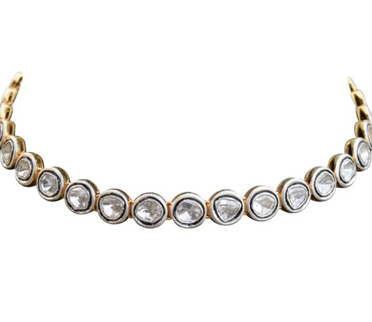 S. Carter- Sliced Diamond Choker
