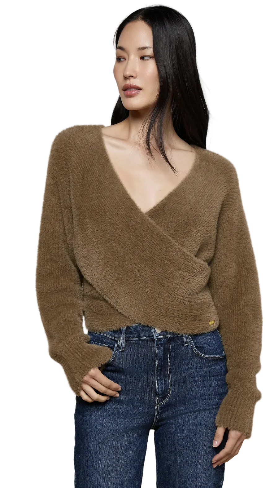 L'Agence- Antonella Crossover Sweater