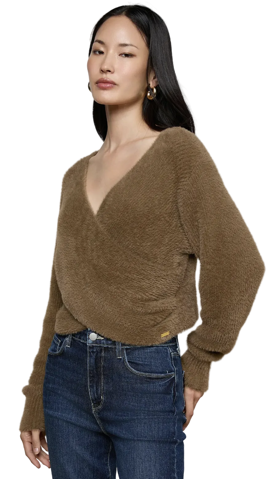 L'Agence- Antonella Crossover Sweater