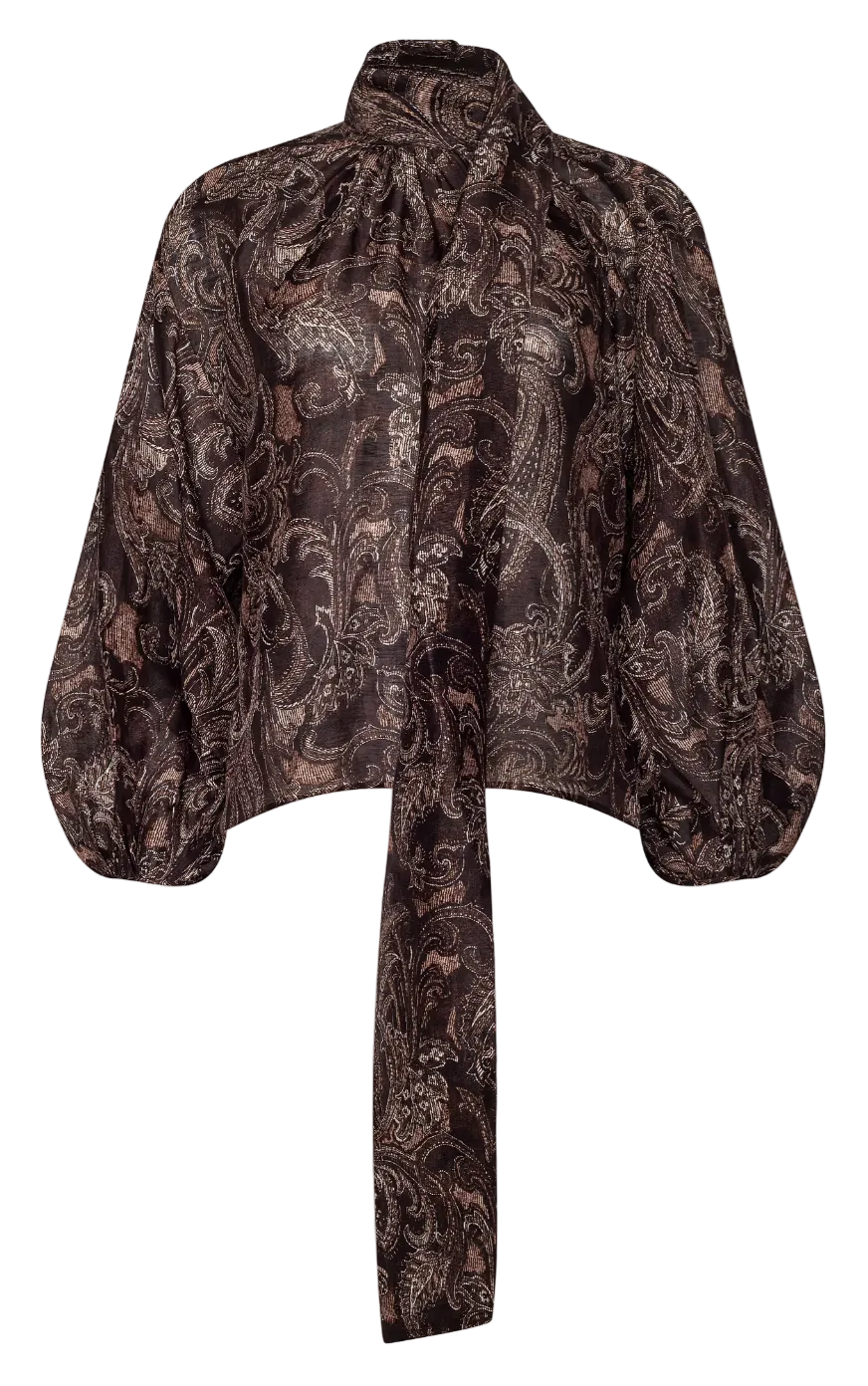 L'Agence- Rhett Oversized Blouse