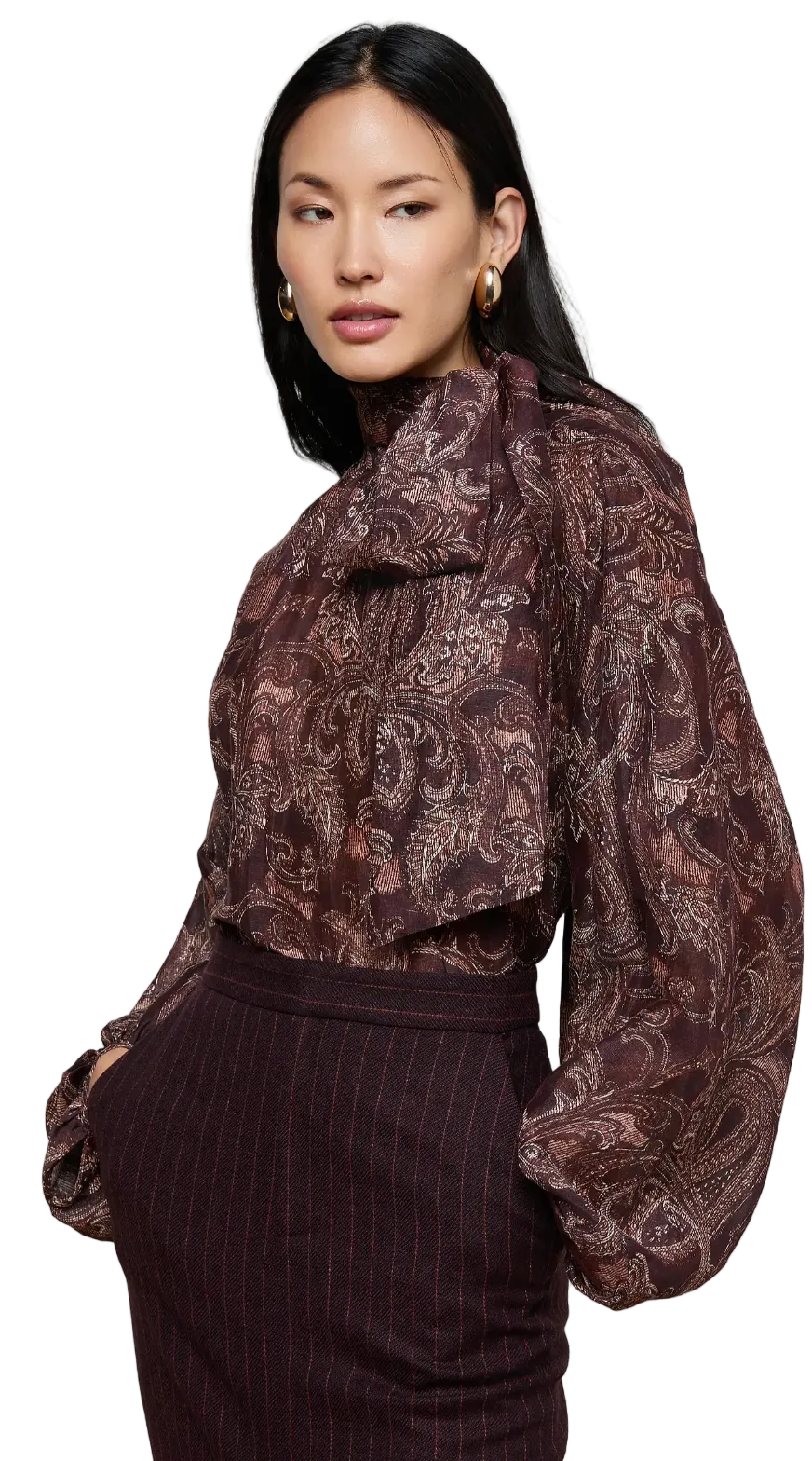 L'Agence- Rhett Oversized Blouse