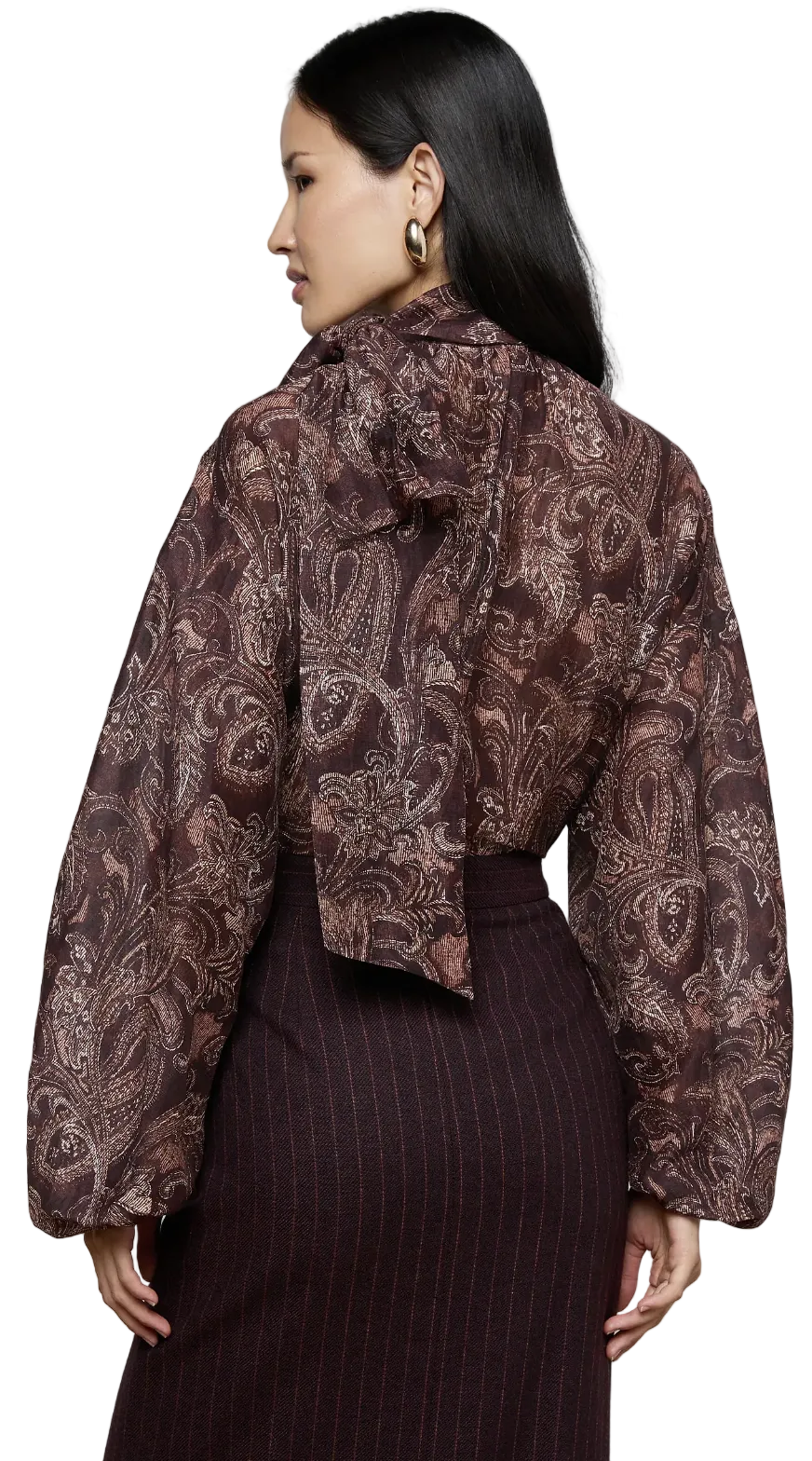 L'Agence- Rhett Oversized Blouse