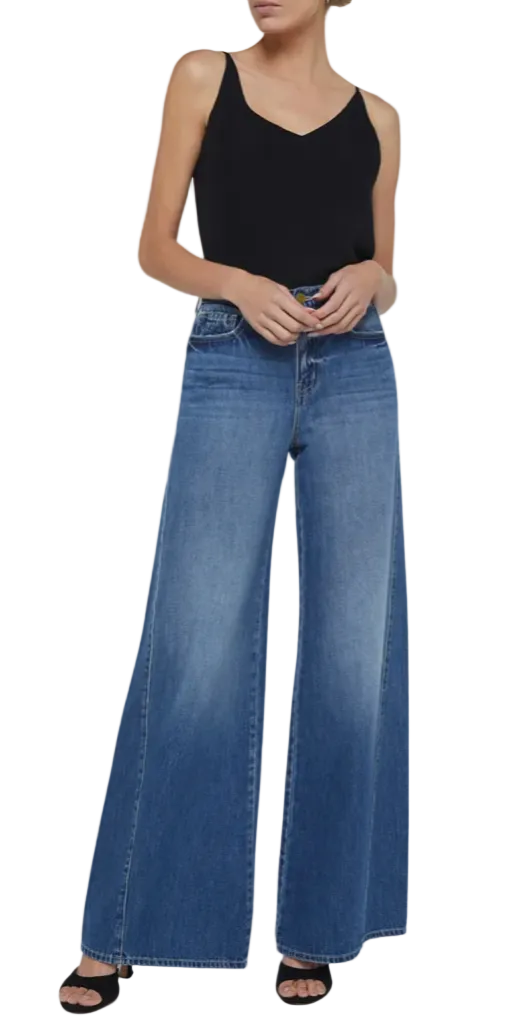 L'Agence- Beau H/R Wide Leg