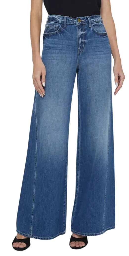 L'Agence- Beau H/R Wide Leg