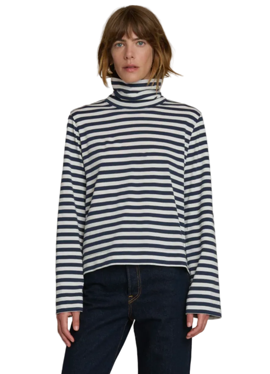 Nation- Neo Mock Neck T-Shirt