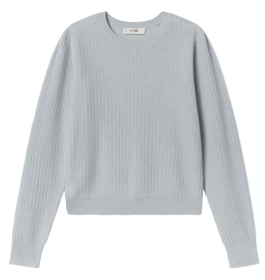 Frame- The Chain Pointelle Sweater