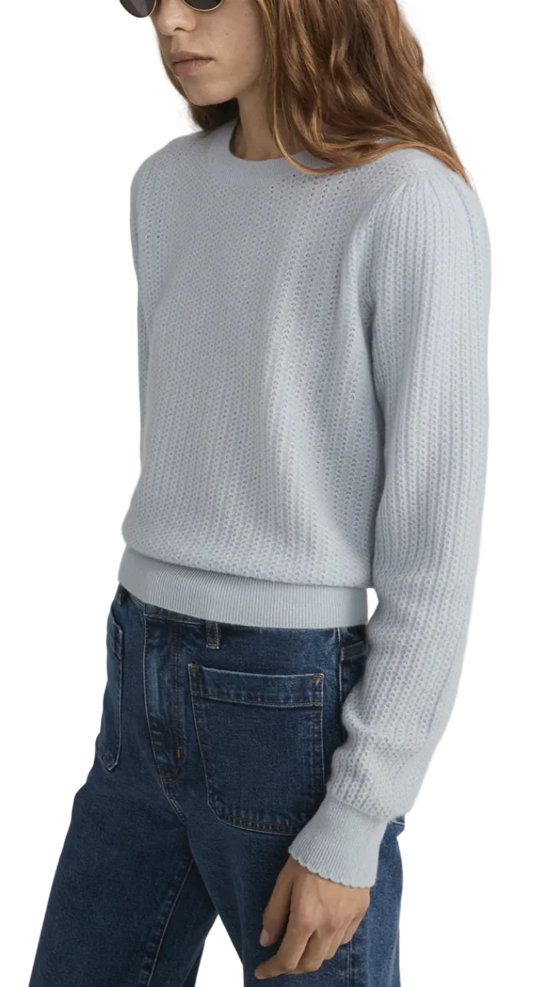 Frame- The Chain Pointelle Sweater