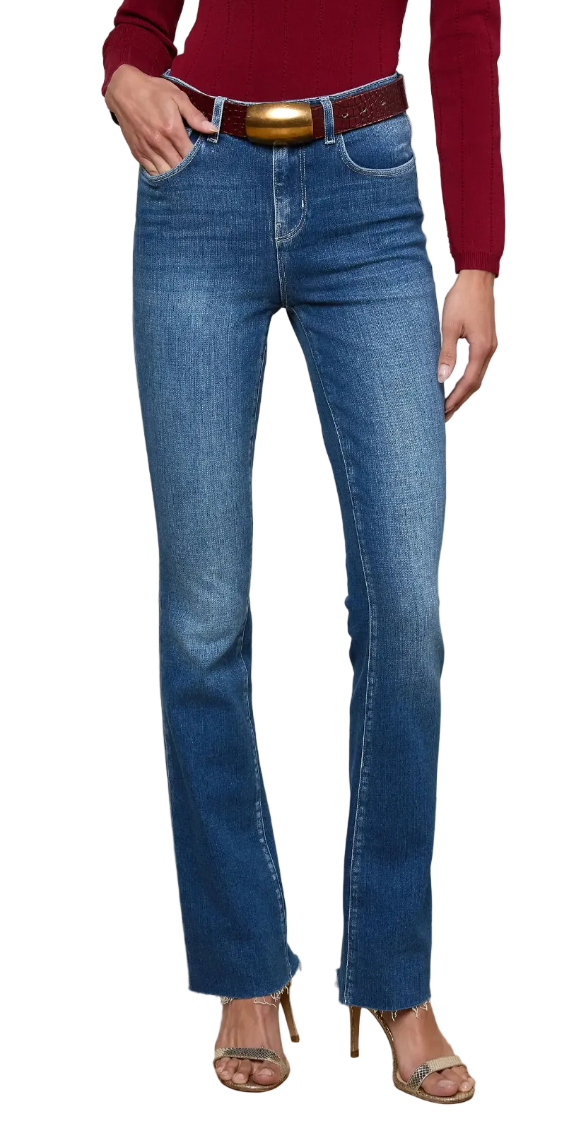 L'Agence- Ruth HR Straight jeans