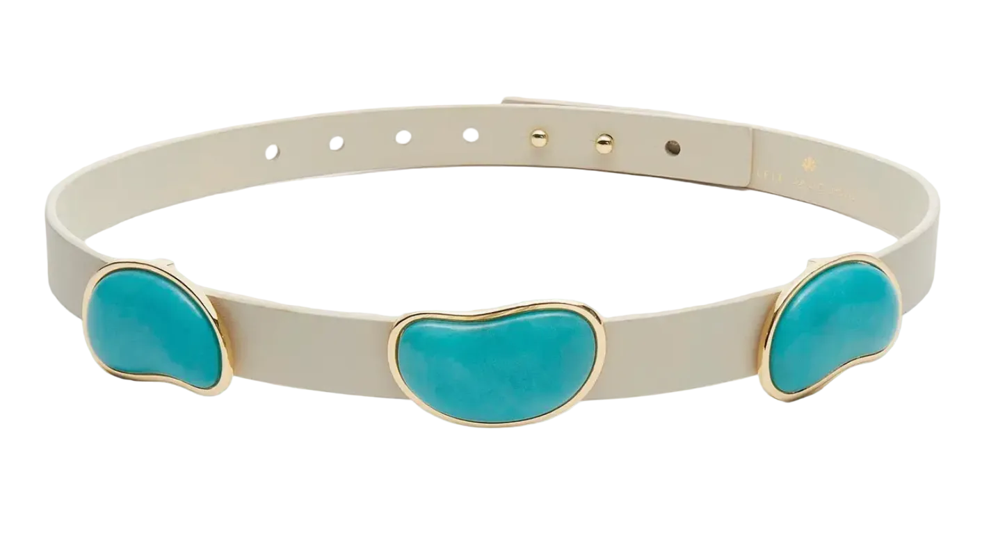Lele Sadoughi- Turquoise Station Belt