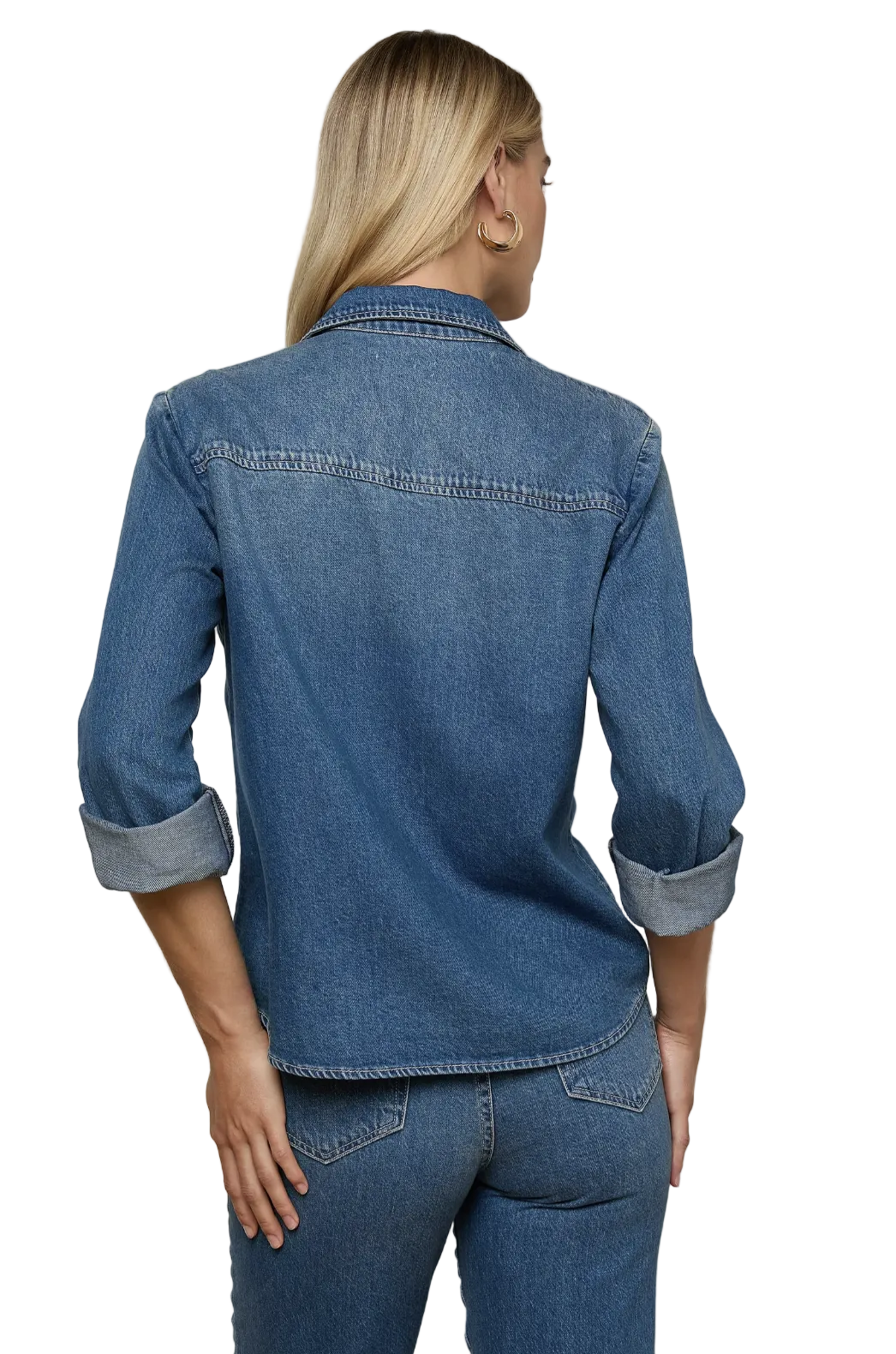 L'Agence- Isla Denim Shirt
