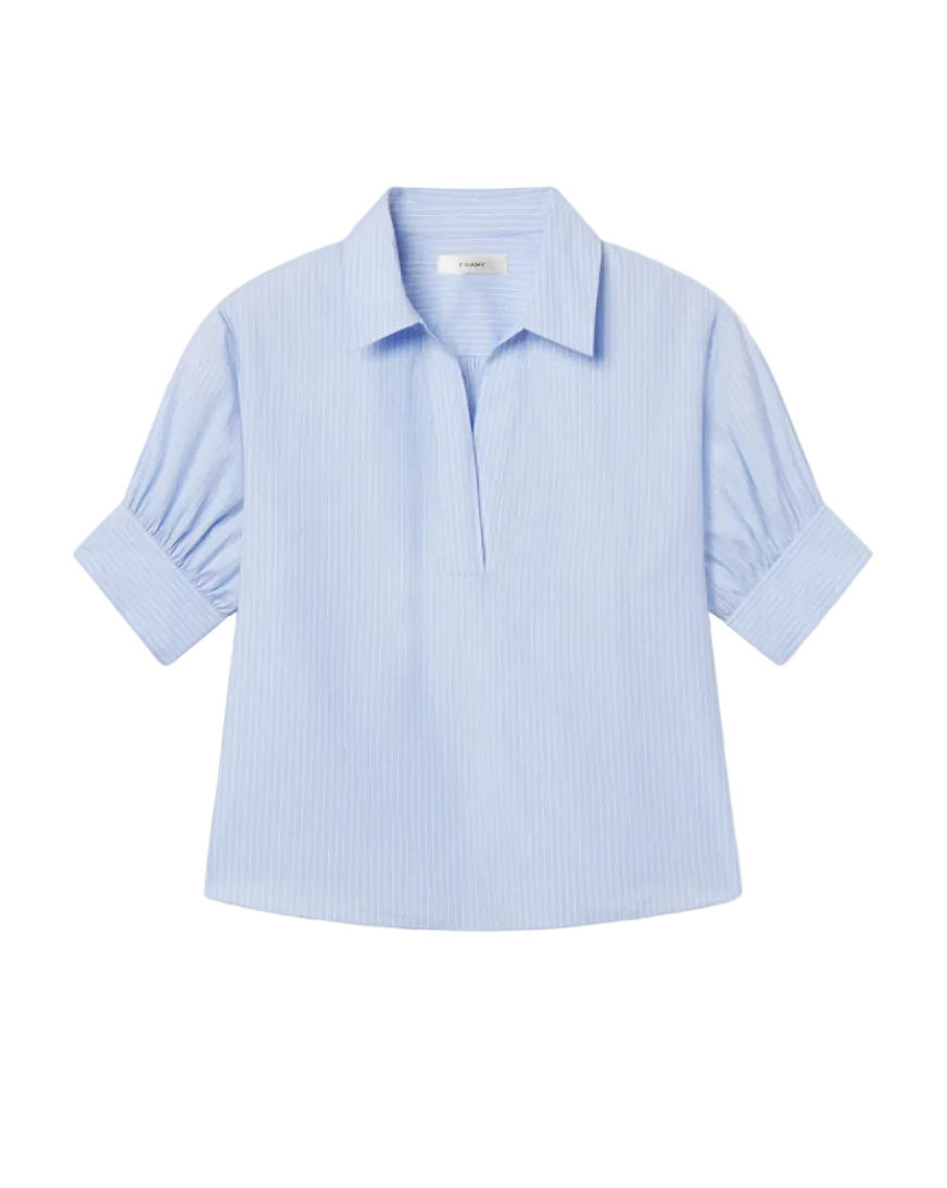 Frame- The Striped Popover Top