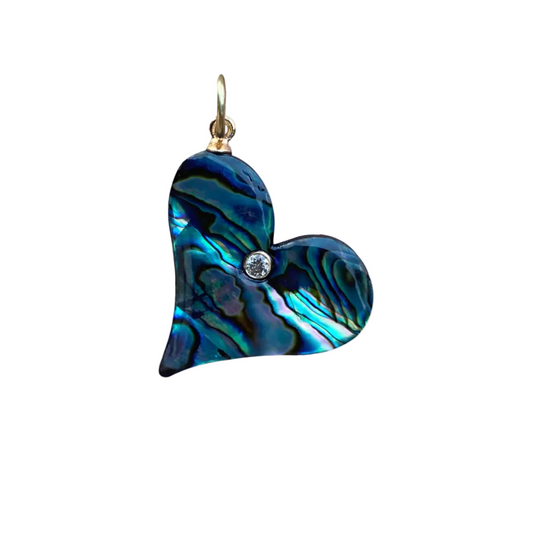 S. Carter- 14k Heart Charm