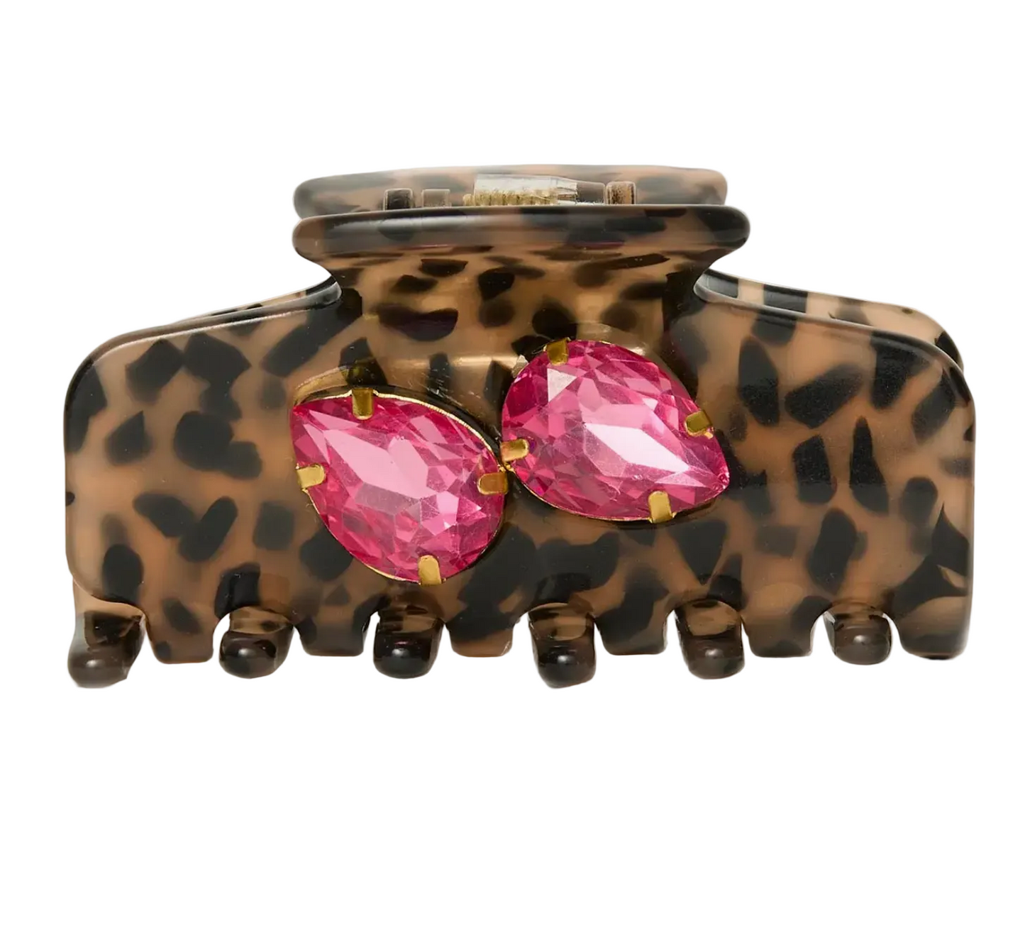 Lele Sadoughi- Cheetah Mini Claw Clip