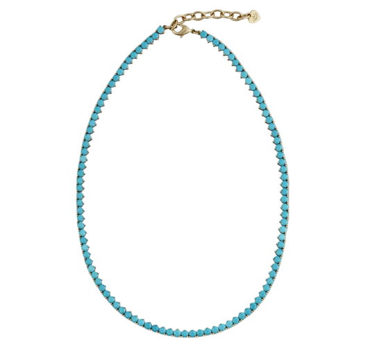 HART- Turquoise Tennis Necklace