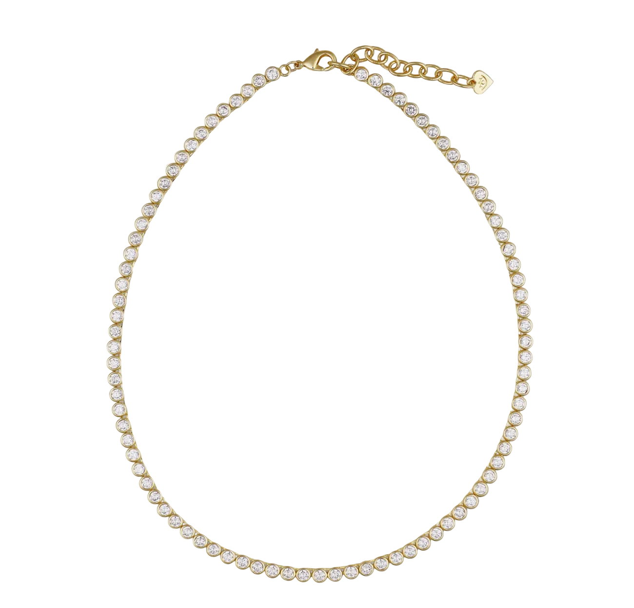 HART- Bezel Tennis Necklace