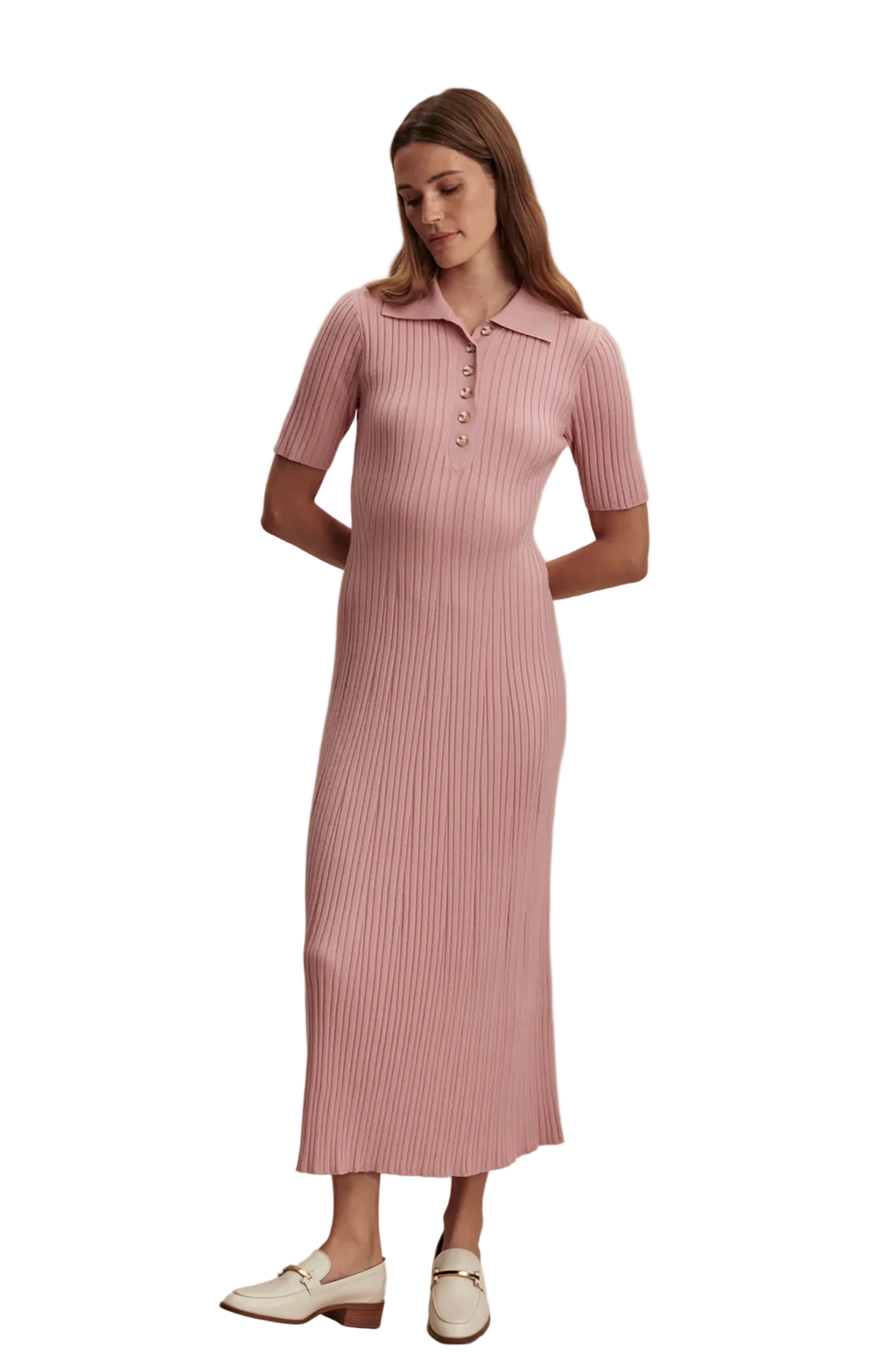 Varley- Joey Knit Maxi Dress