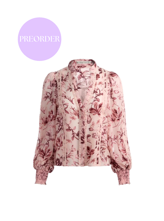 alice+olivia- Arlette Blouse