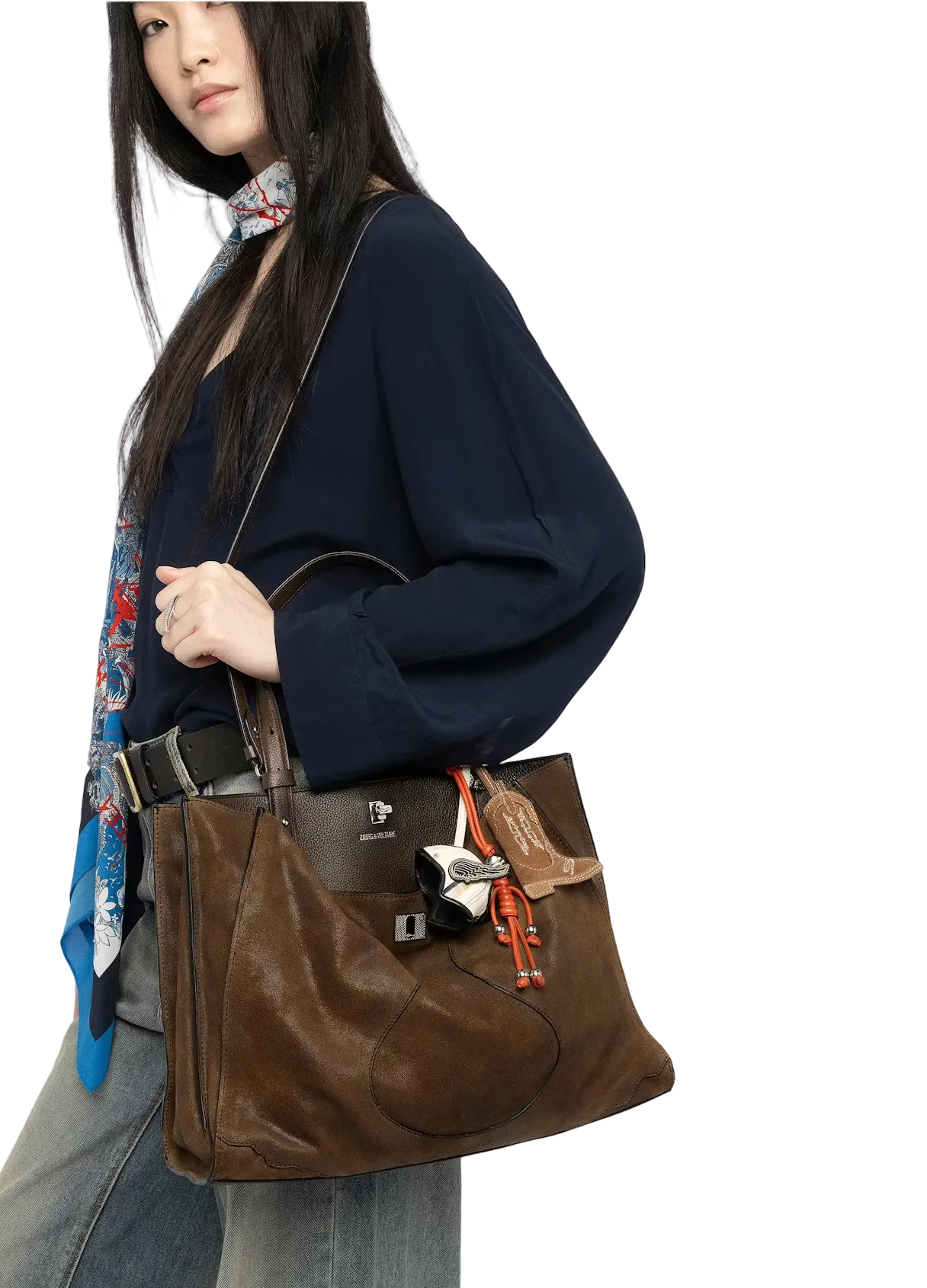 Zadig & Voltaire- Jack Suede Bag