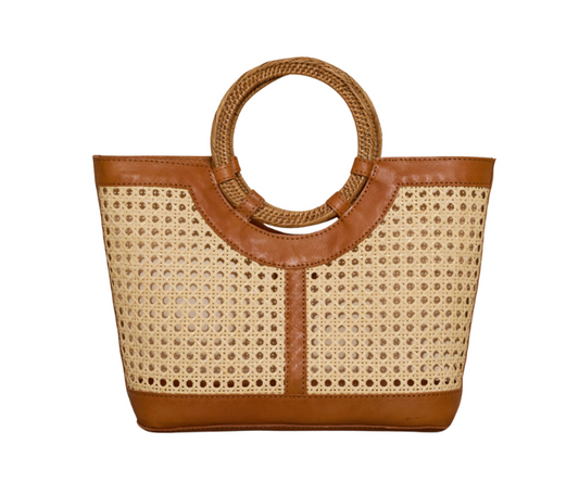 TWR- Cane Weave Tote
