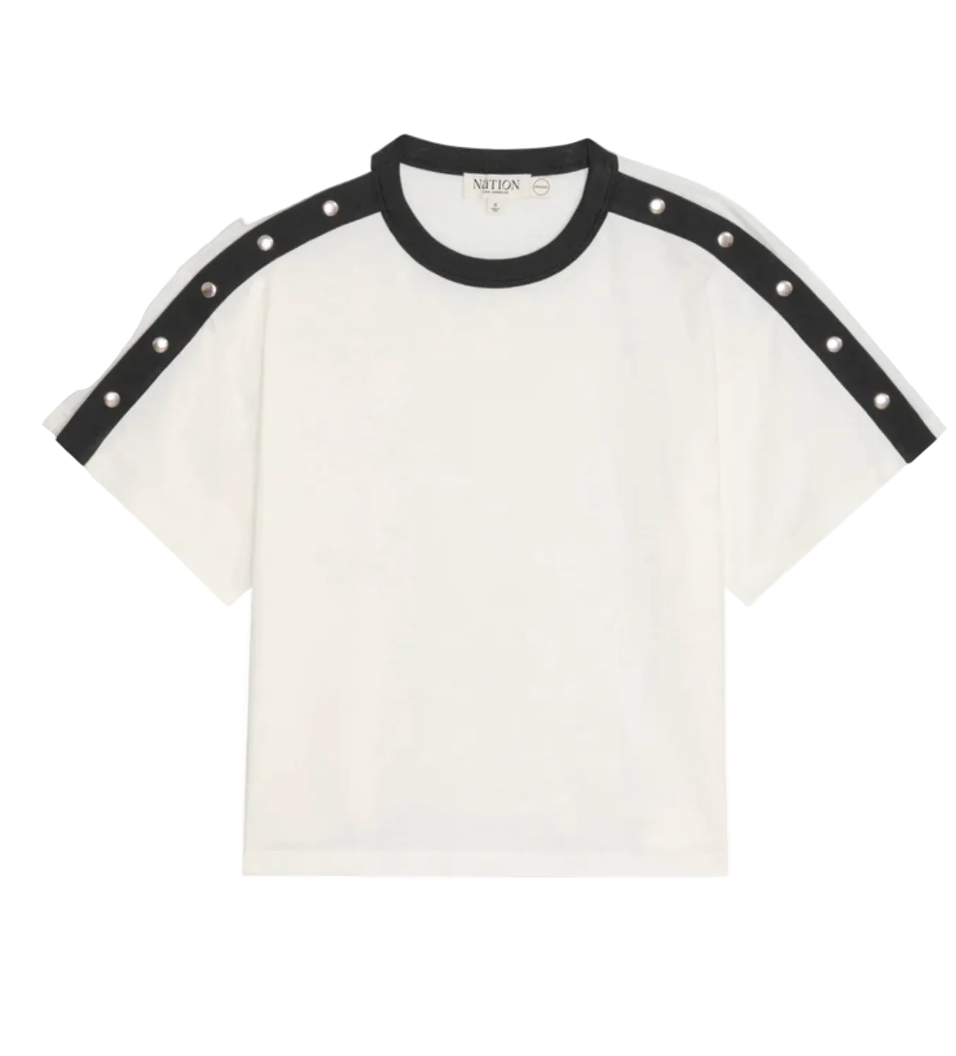 Nation- Ada Button Tee