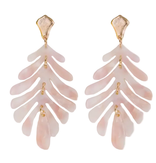 St Armands- Petite Palm Earrings