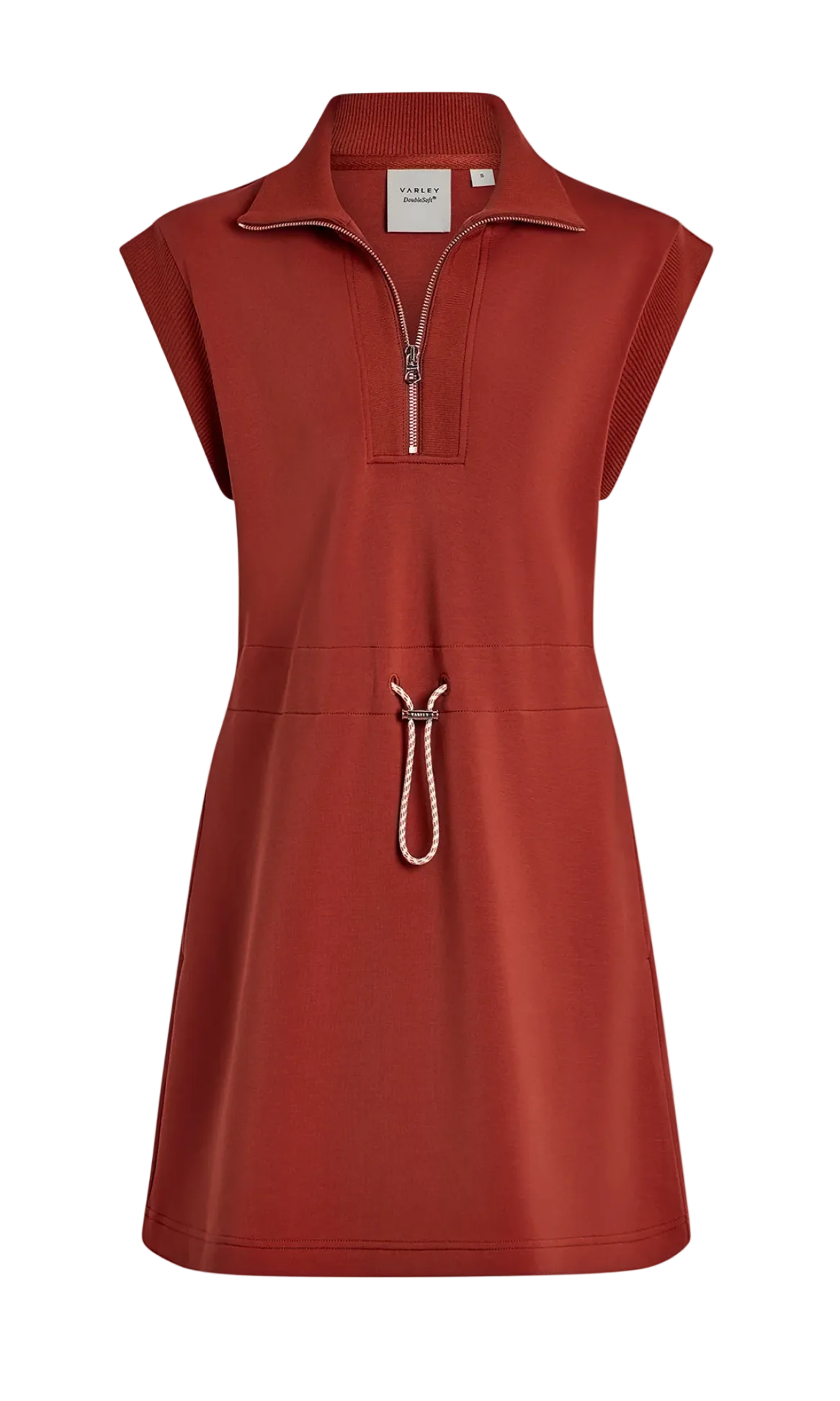 Varley- Avaya Half Zip Dress