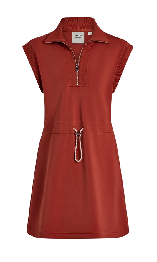 Varley- Avaya Half Zip Dress