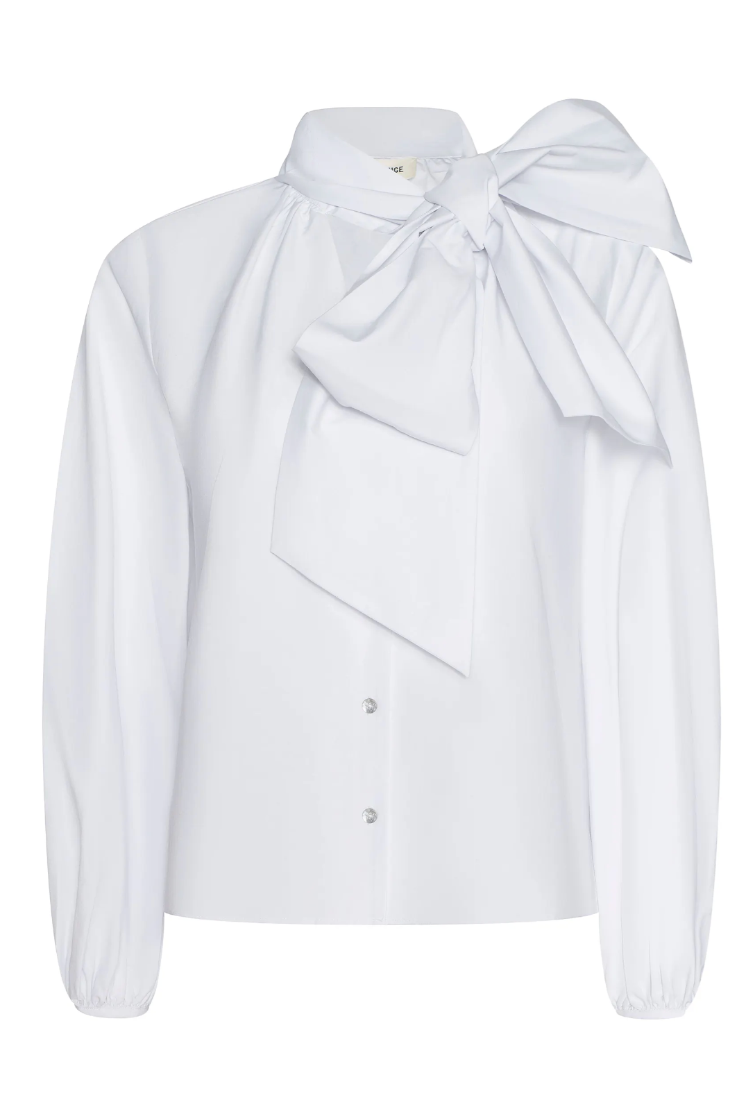 L'Agence- Deon Tie Neck Blouse