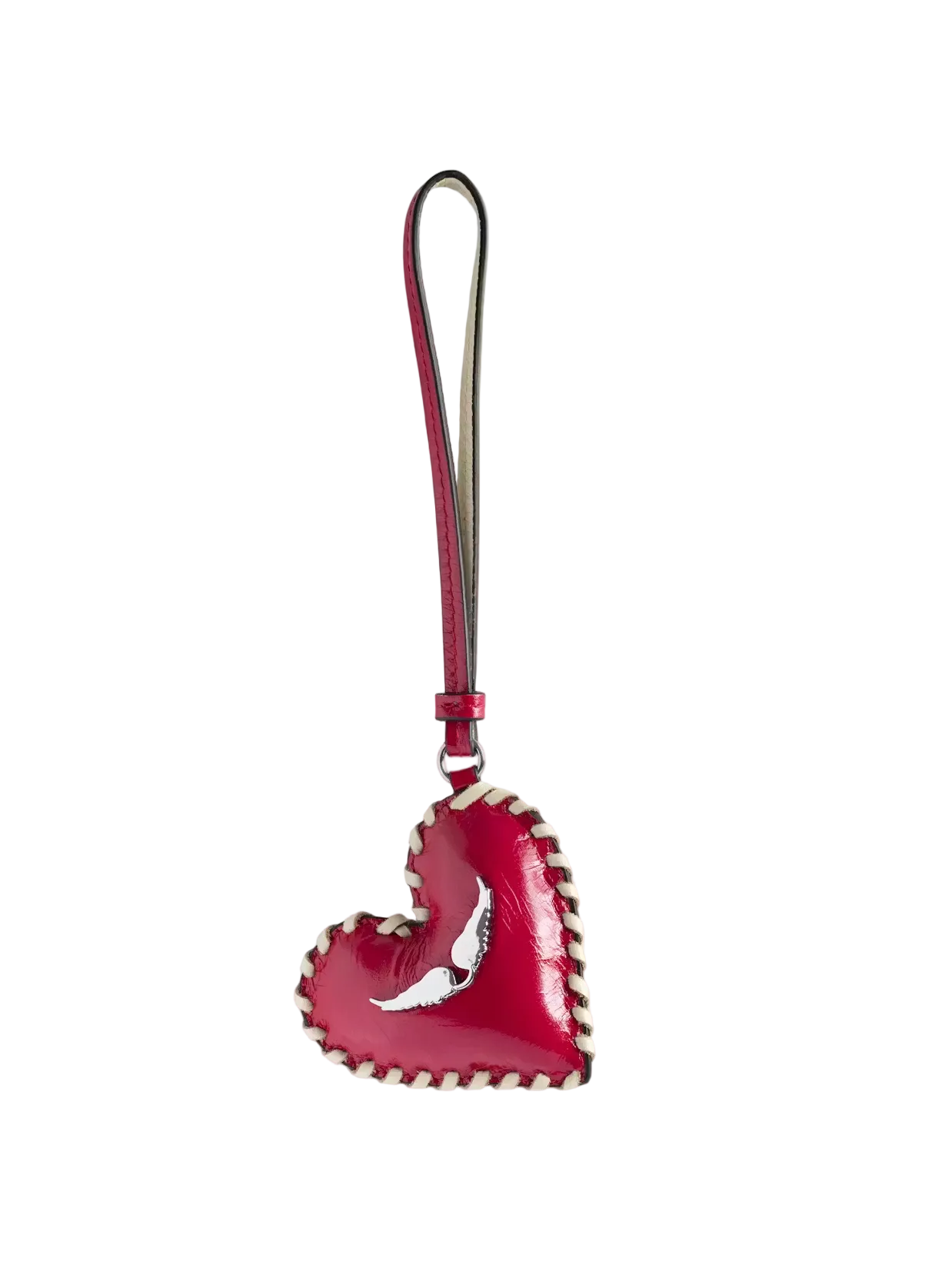 Zadig & Voltaire- Heart Tag Keyring