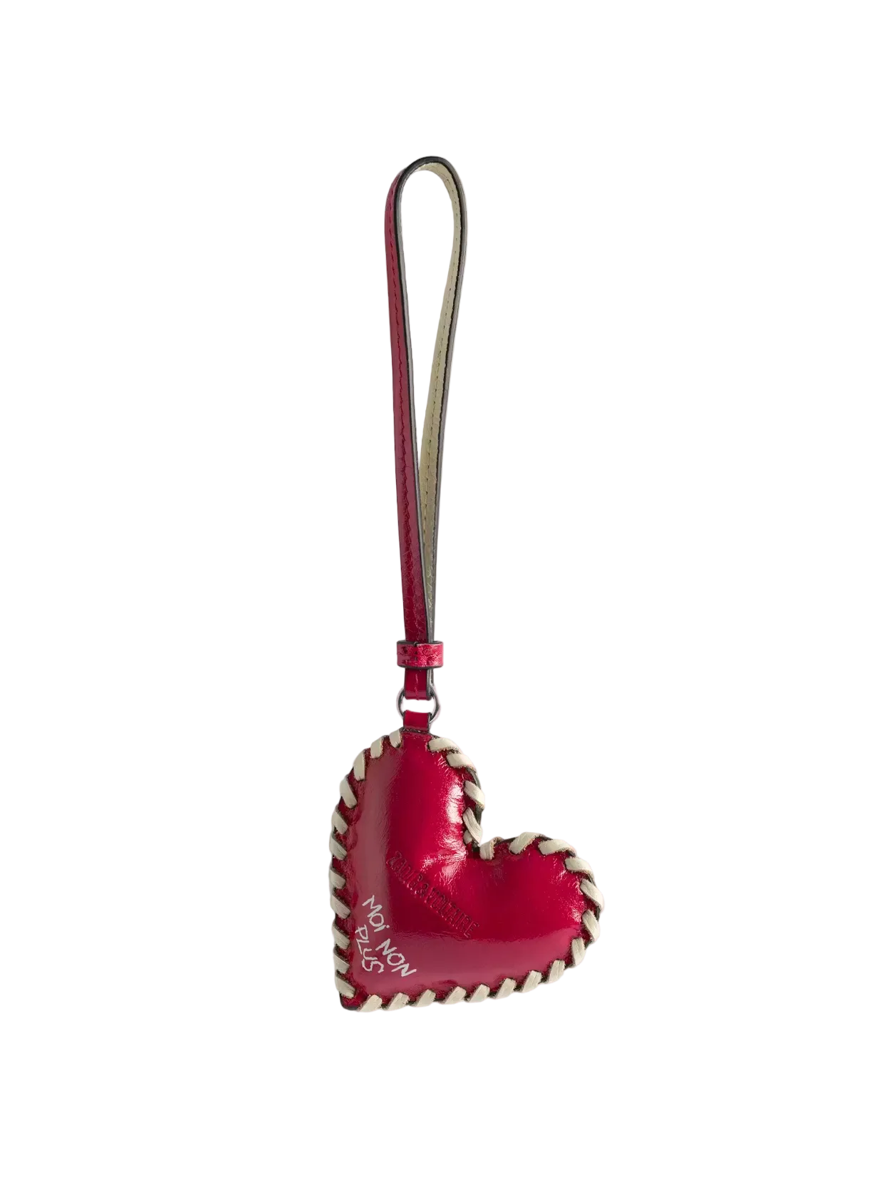 Zadig & Voltaire- Heart Tag Keyring