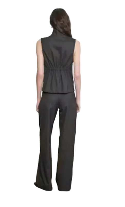 Enza Costa- Suiting Hi-Neck Vest