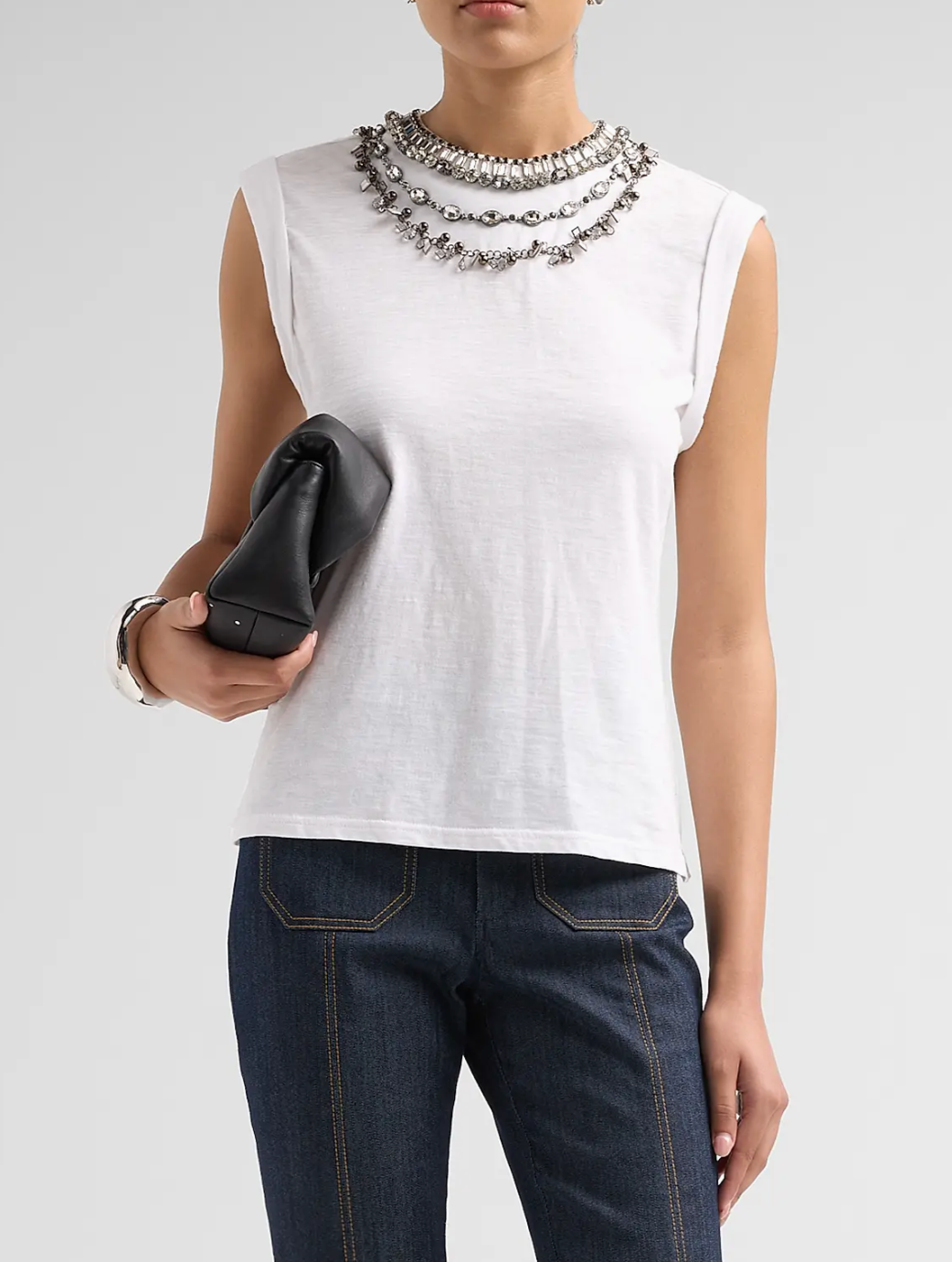 Cinq á Sept-chunky layered bella tee