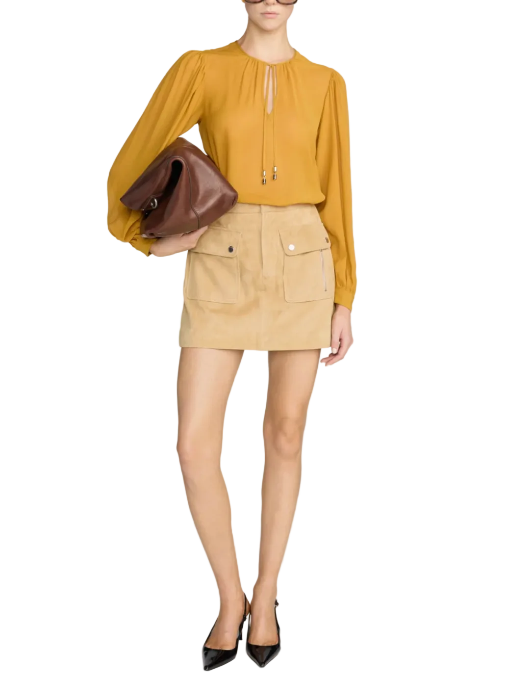 Frame- The Silk Amulet Blouse