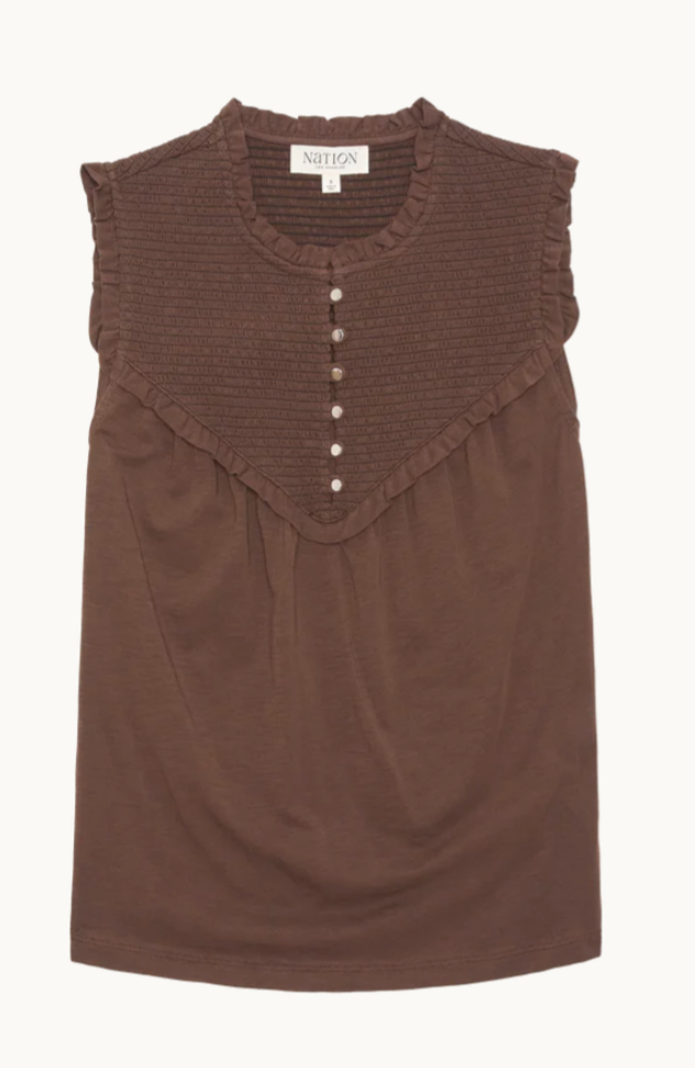 Nation-Nelly Smocked Top
