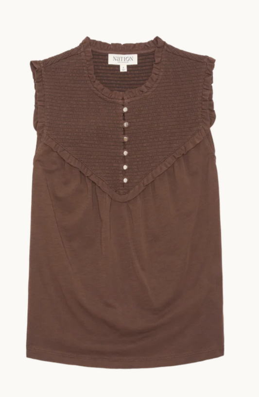 Nation-Nelly Smocked Top