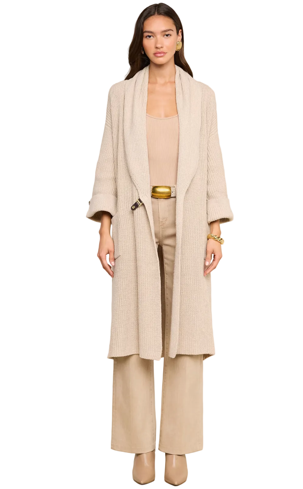 L'Agence- Orielle Long Cardigan