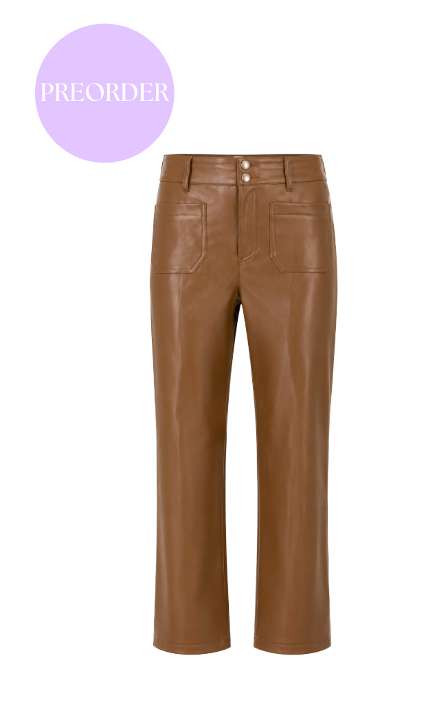 Cinq á Sept- Vegan Leather Dorothea Pant