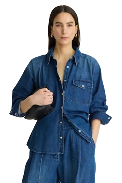 Apiece Apart- Anni Denim Button Up