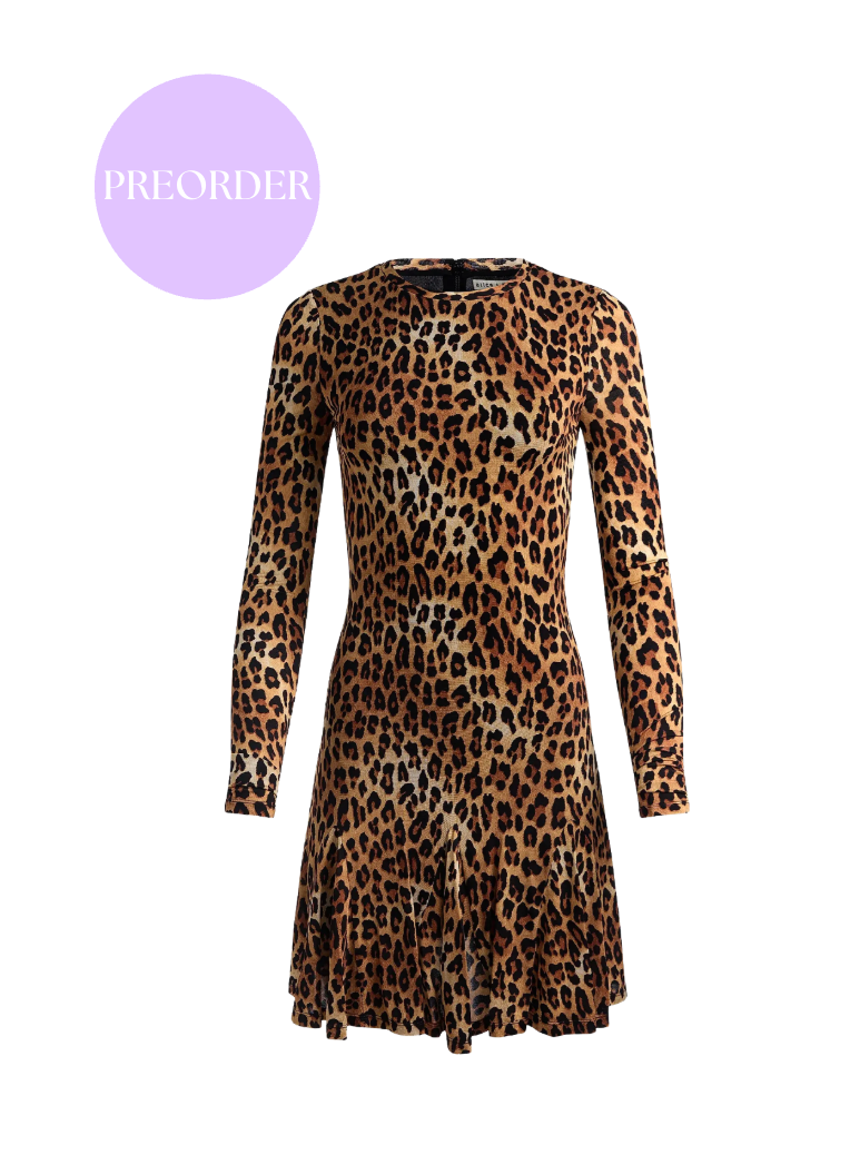 alice+olivia- Wendy Godet Mini Dress