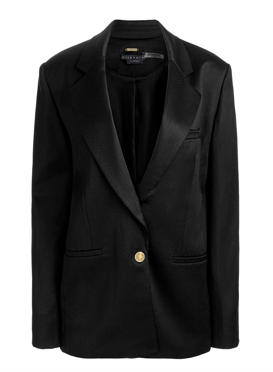 Alice + Olivia- Ronan OVSD Boxy Blazer