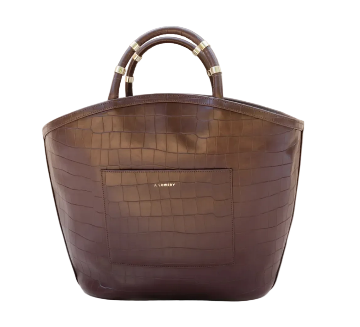 J.Lowery-TOTE, epresso croc