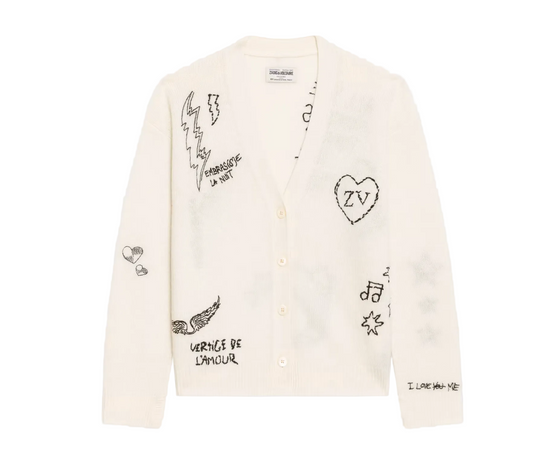 Zadig & Voltaire- Mirkaz Cashmere Cardigan
