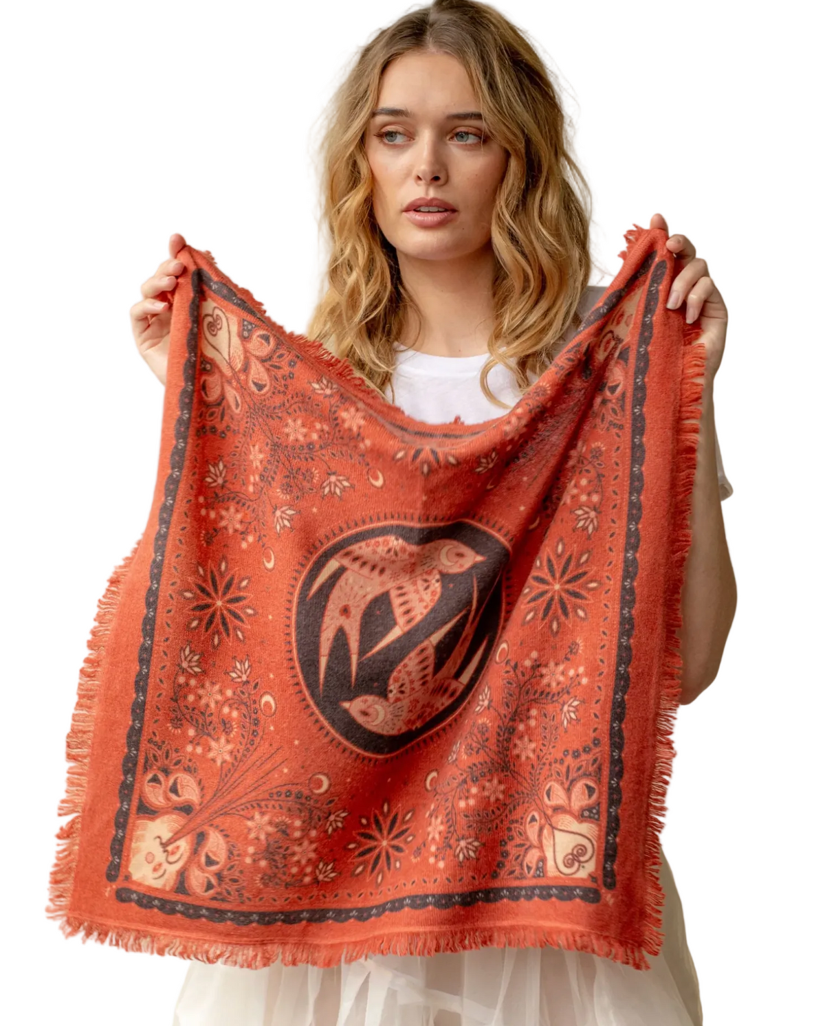 Freya- Mini Cashmere Bandana