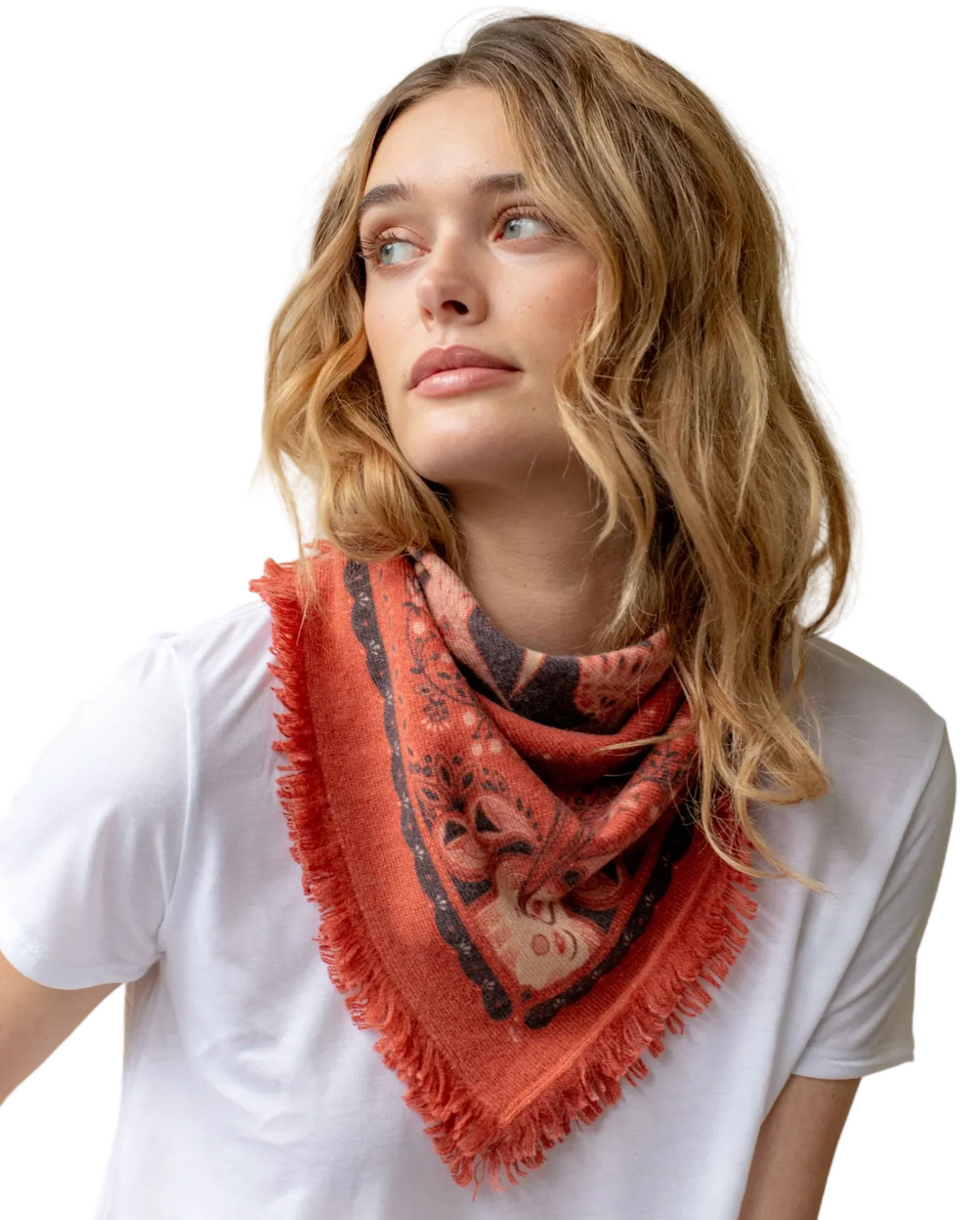 Freya- Mini Cashmere Bandana