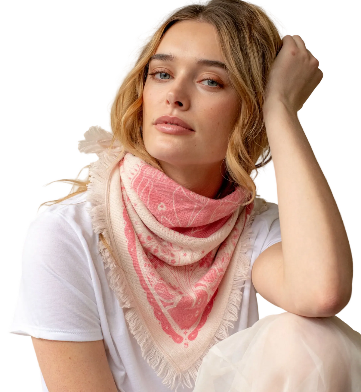 Freya- Mini Cashmere Bandana