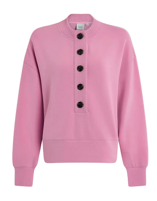 Varley- Reena Button Front Sweat