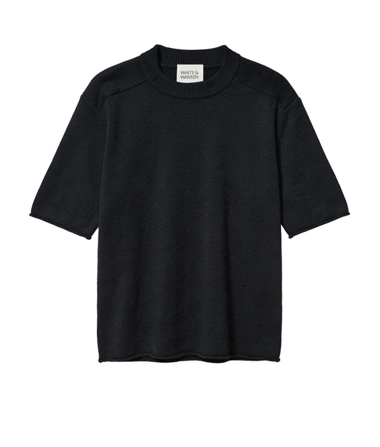 White & Warren- Cashmere Oversized Tee